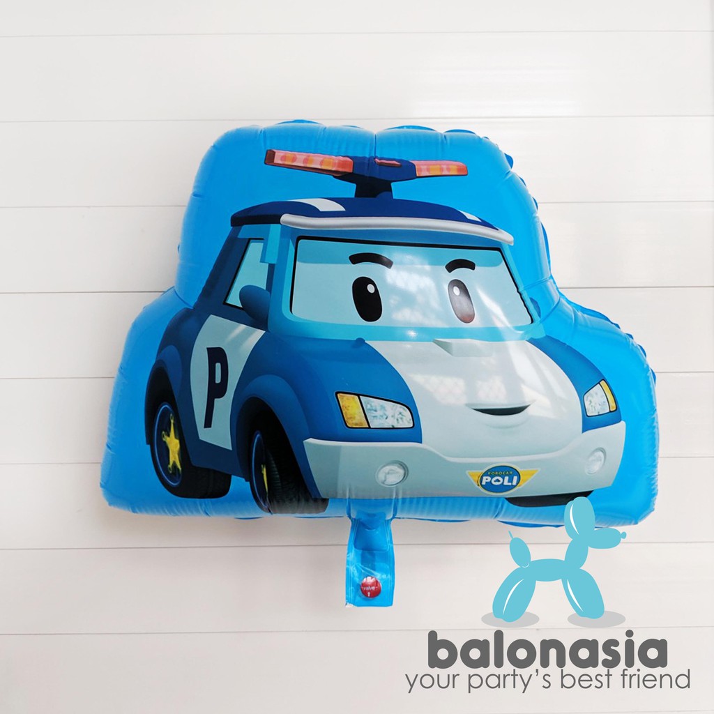 ROBOCAR POLI Poli Amber Robocar Toy Balloons Shopee Malaysia