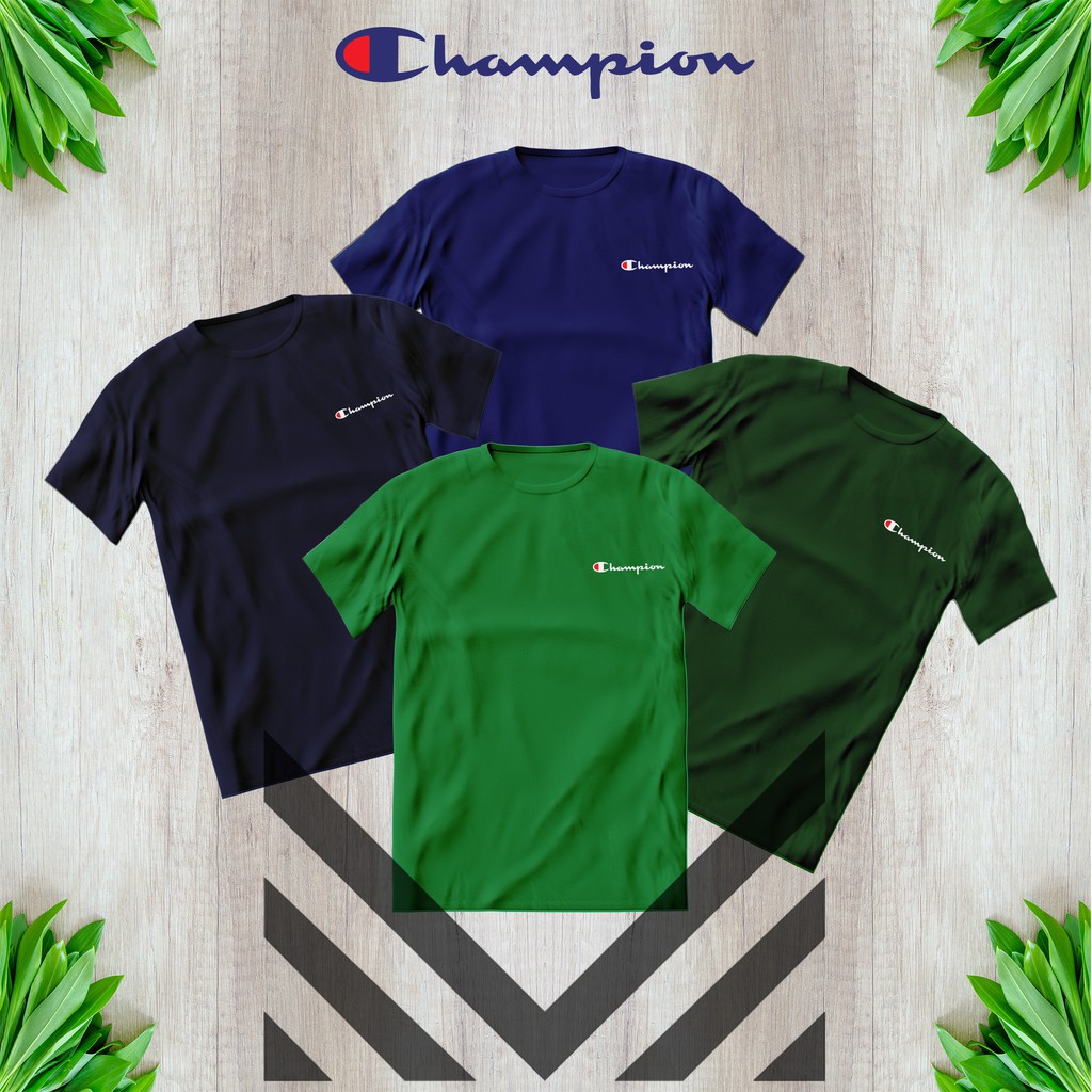 Champion green outlet shirt