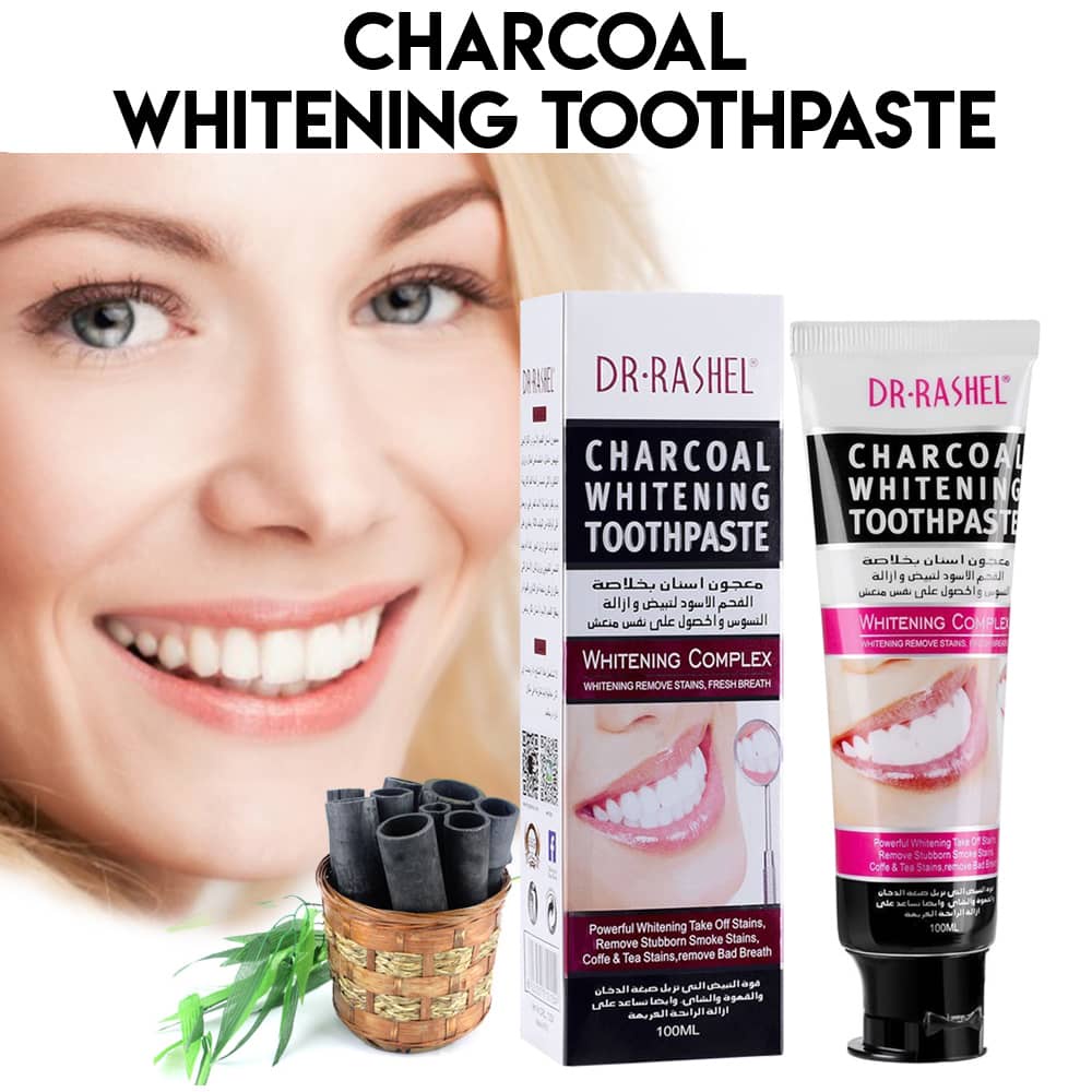 DR RASHEL CHARCOAL WHITENING TOOTHPASTE 100ML Shopee Malaysia