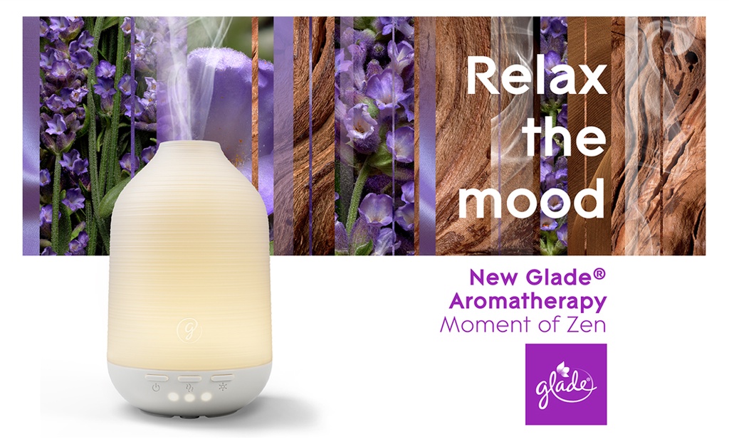 Glade® Aromatherapy, mood, essential oil