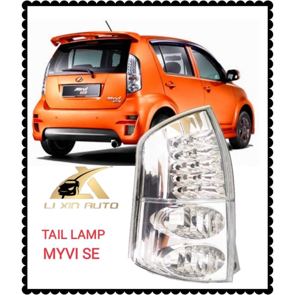 PERODUA MYVI SE 2008 TAIL LAMP TAIL LIGHT ( BELAKANG LAMPU ) | Shopee ...