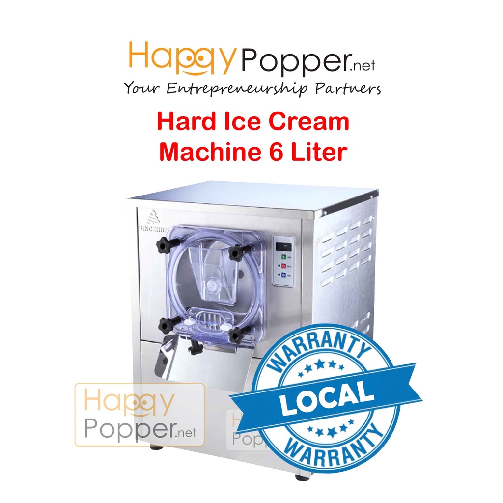 Happypopper Commercial Electric Hard Ice Cream Machine frozen fruit ice