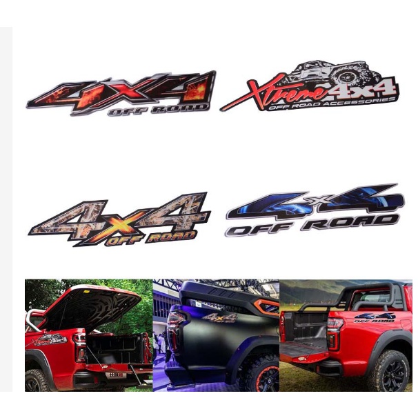 [Spot] Car modified stickers, stickers 4X4 four-wheel drive off-road ...