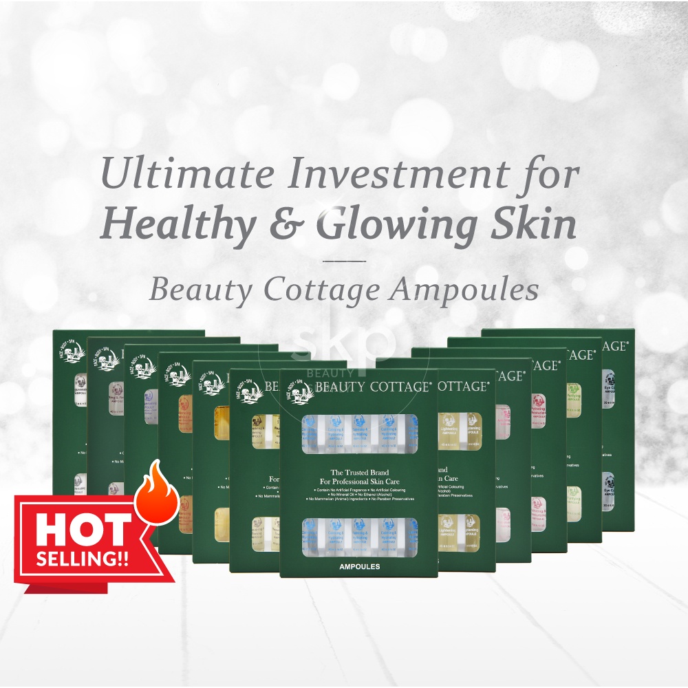 Beauty Cottage Face Ampoule (4ml x 10's) 12 Types Shopee Malaysia