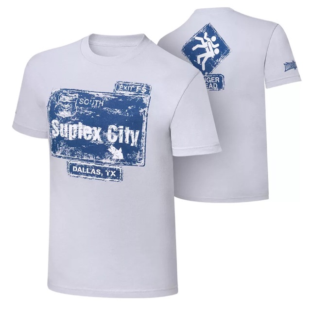 WWE t shirt suplex city Shopee Malaysia