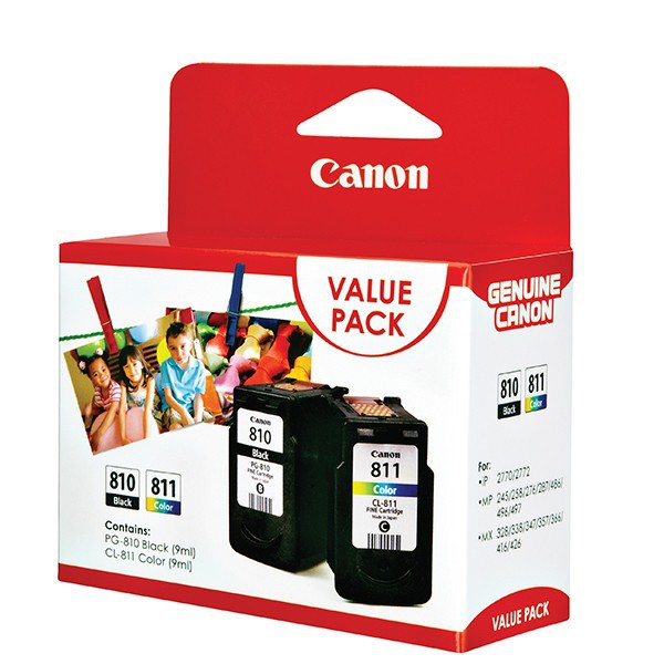 💫 Original Canon PG810 & CL811 Ink Cartridge For Canon Pixma MP237
