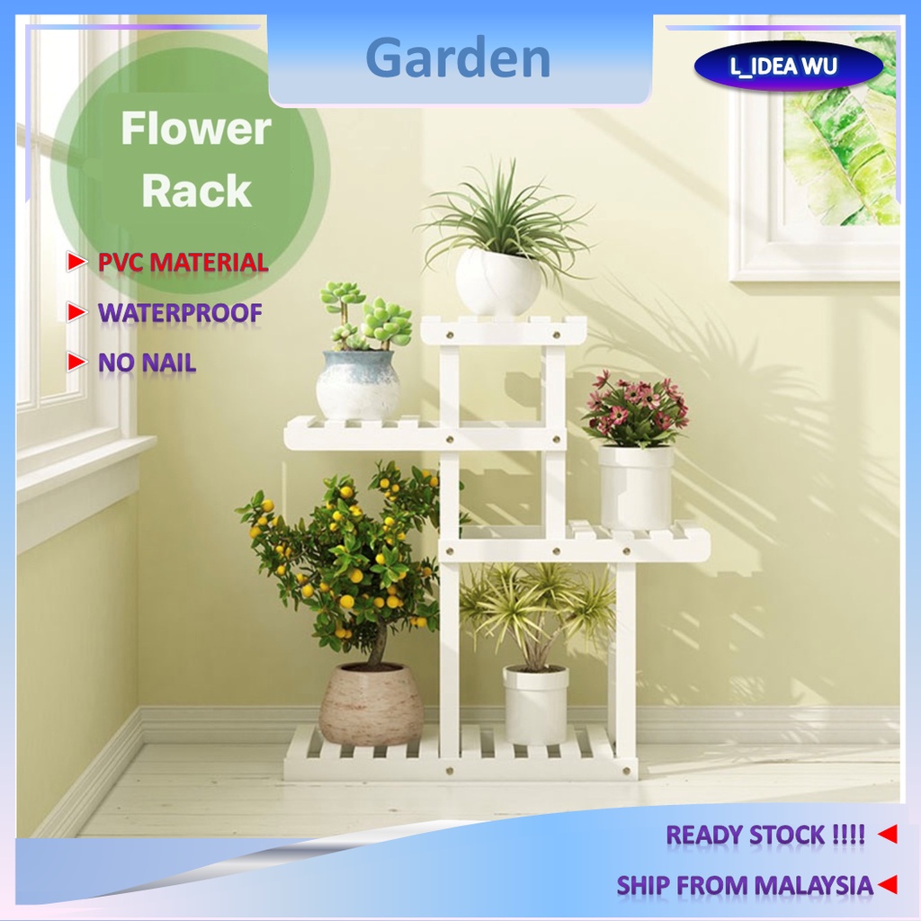 Waterproof Replace Rak Besi Bertingkat Succulent Plant Rack Flower Rack ...