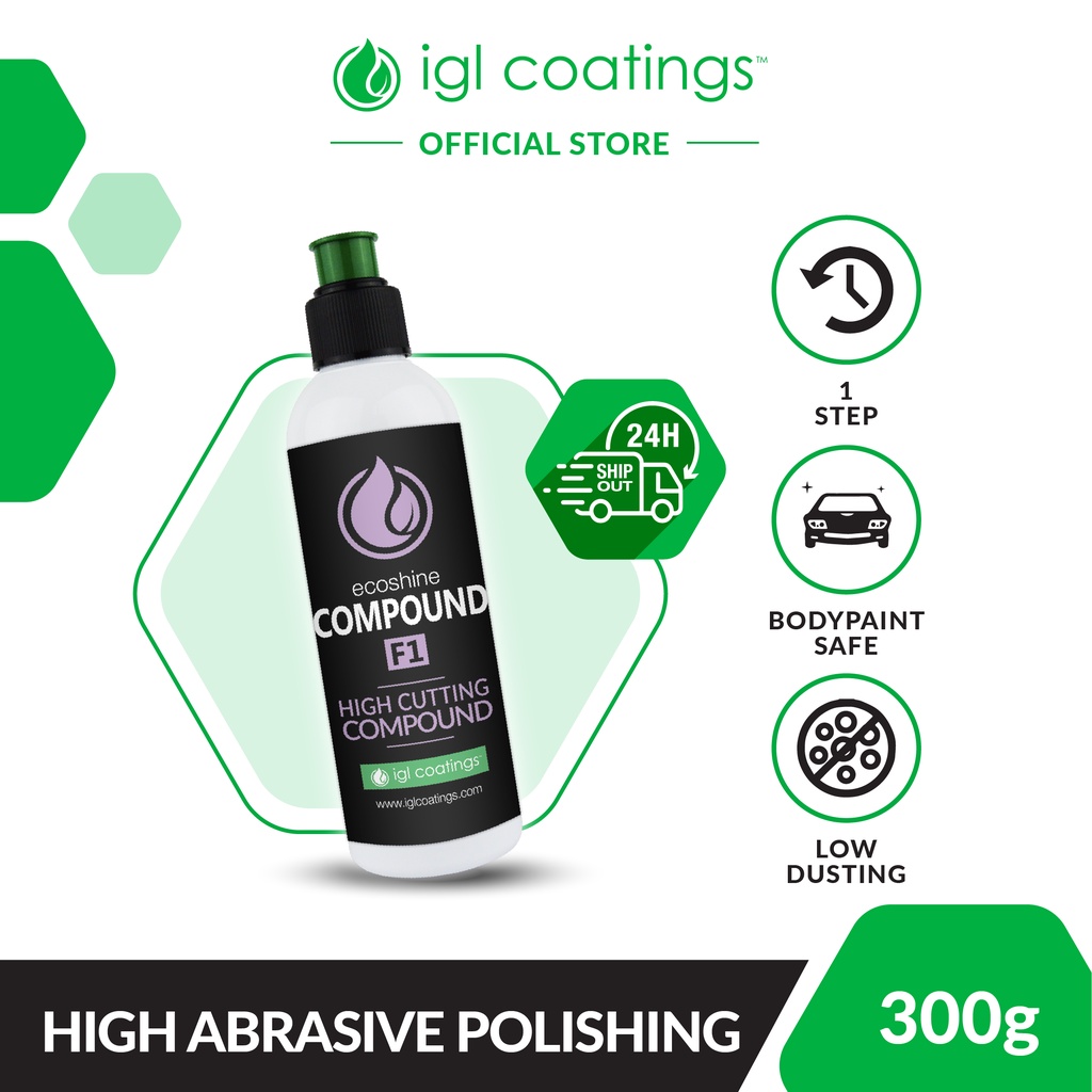 Igl Ecoshine Compound F1 300g1kg Highly Abrasive Polishing