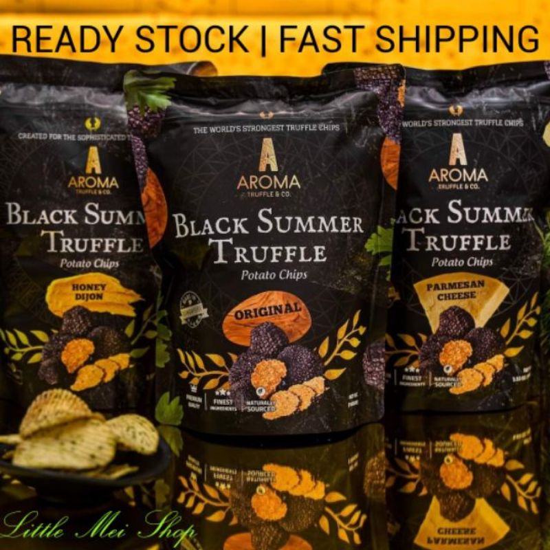 🔥AROMA BLACK SUMMER TRUFFLE POTATO CHIPS 🔥SG 🇸🇬 NO 1 Snack🔥100GRAM🔥 ...