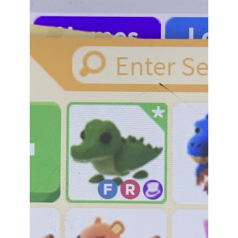 Adopt me Crocodile ( Flyable , Rideable , Full Grown ) Shopee Malaysia