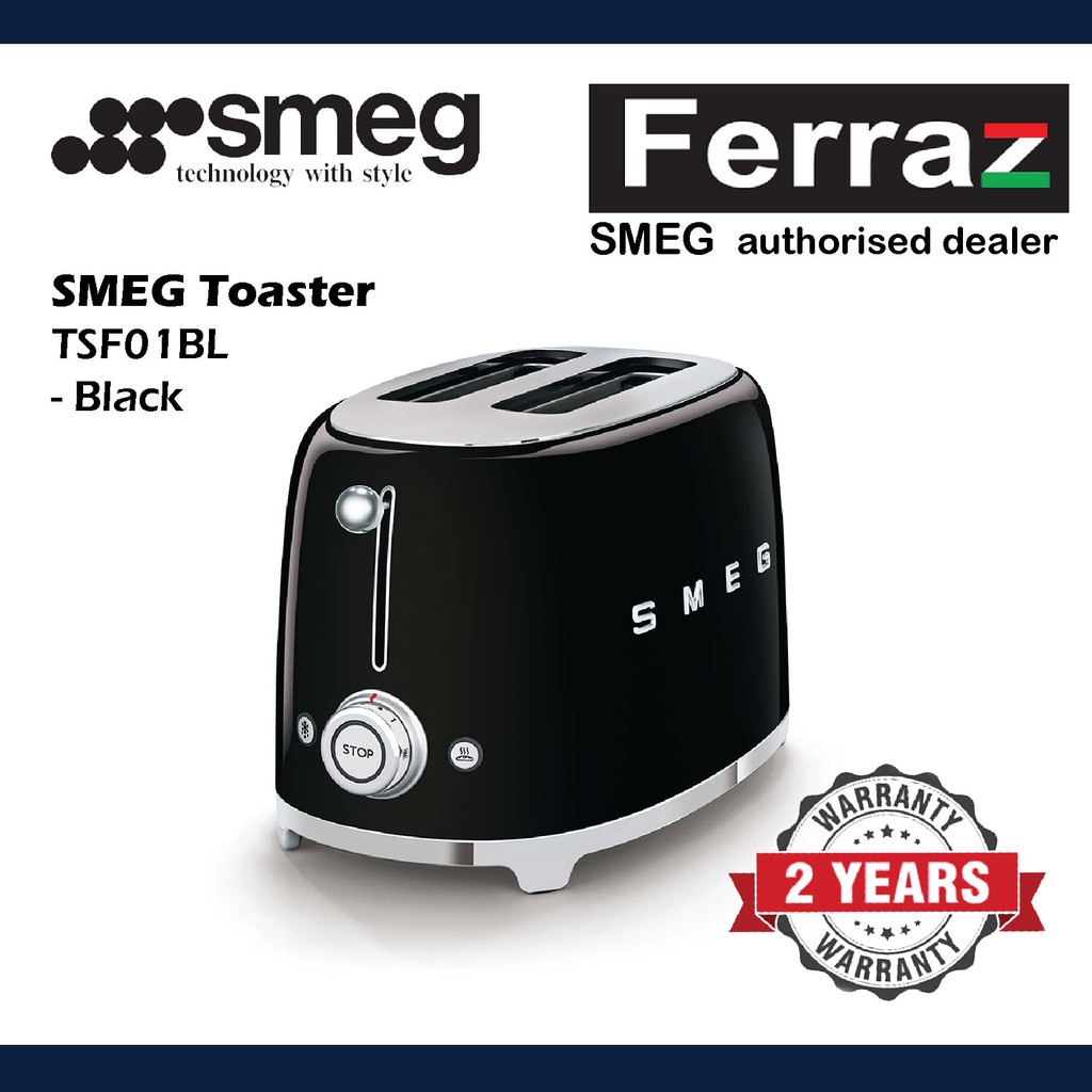 Smeg bread toaster (2 Slices) TSF01 / Smeg bread toaster (2 Slices