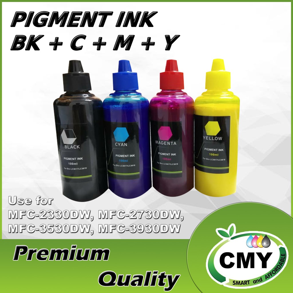 BR Compatible LC-3619XL LC3619Xl / LC-3617 LC3617 Refillable Pigment ...