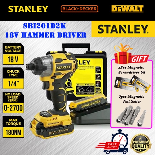 Stanley sbi201 impact deals driver