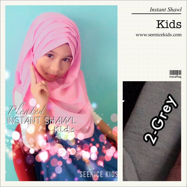 instant pleated shawl