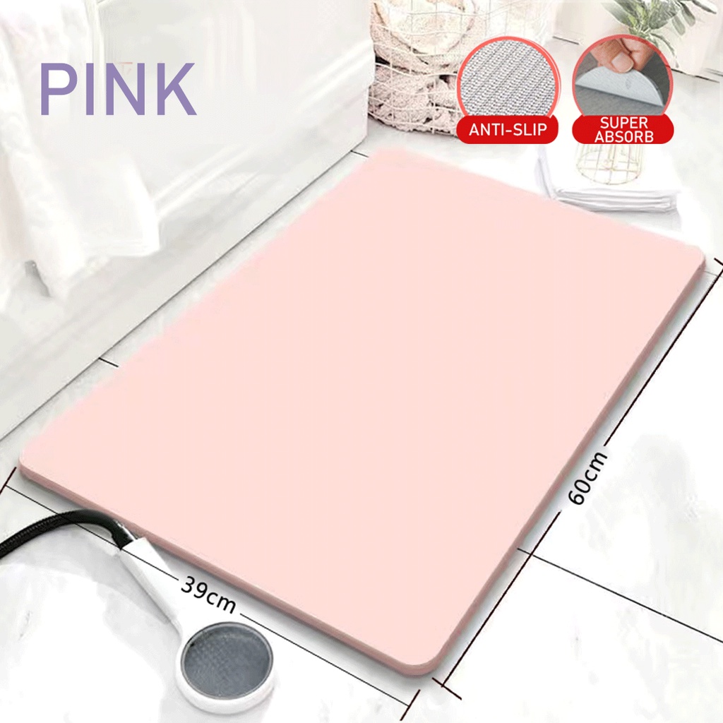 Japan Diatomite Mud Mat / Diatomite Mat / AntiSlip Fast Absorbent