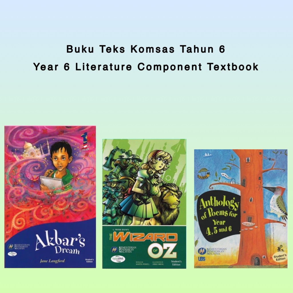 【Buku Teks Komsas】Tahun 6 Literature Component Textbook Year 6 Akbar’s ...