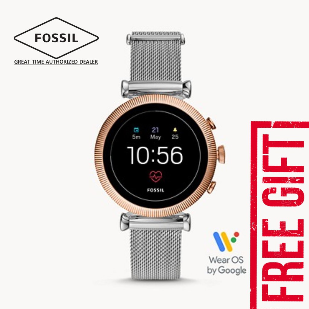 Gen 4 smartwatch sloan 2025 hr stainless steel mesh