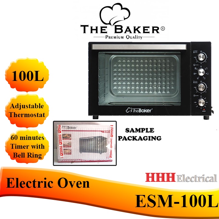 THE BAKER ELECTRIC OVEN 100L ESM100LV2 Shopee Malaysia