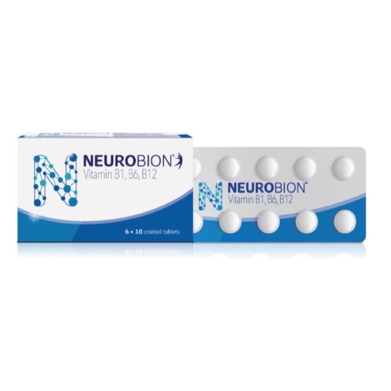 Neurobion Tablets 60's B1, B6, B12 Vit Saraf/Urat/Nerve Pain Shopee Malaysia