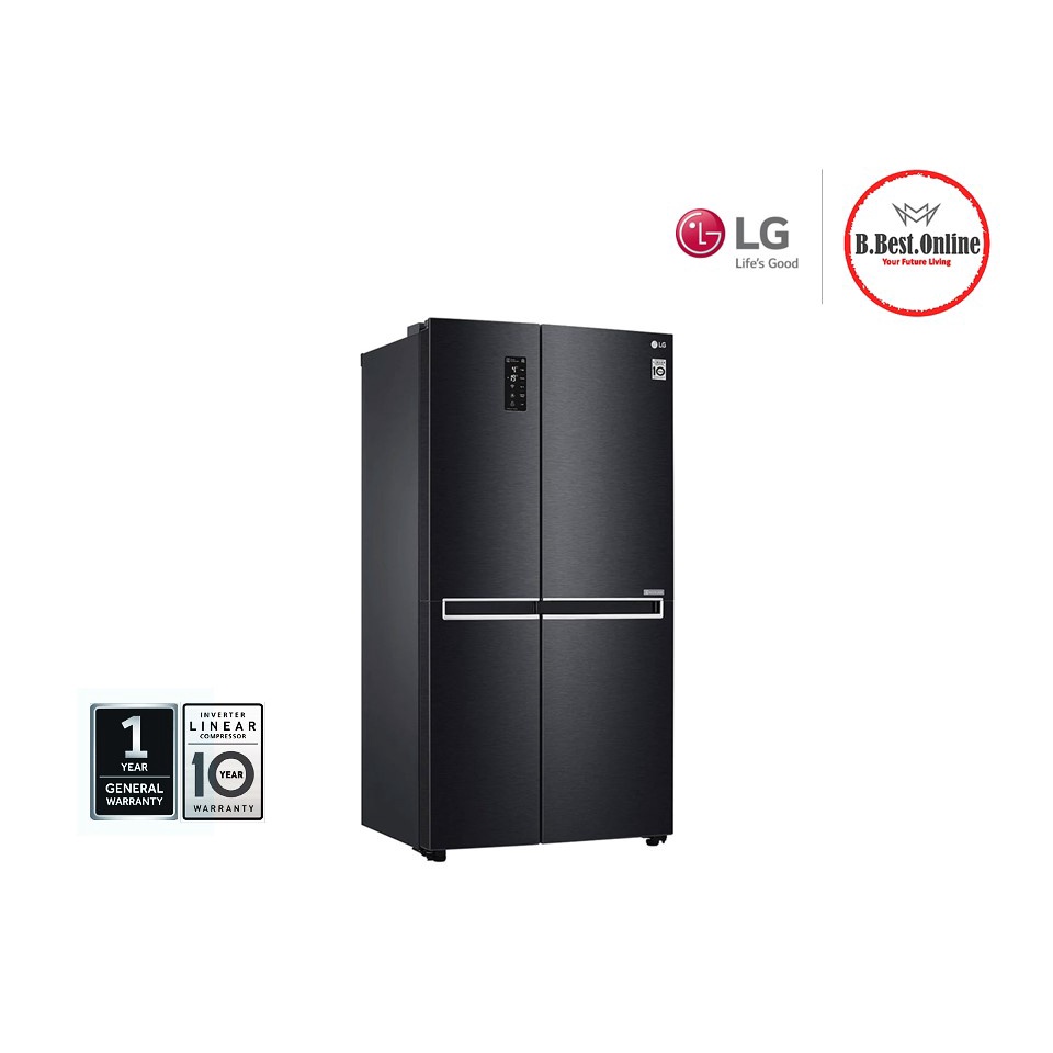 LG 687L Side By Side Inverter Fridge GCB247SQUV with ThinQ Shopee