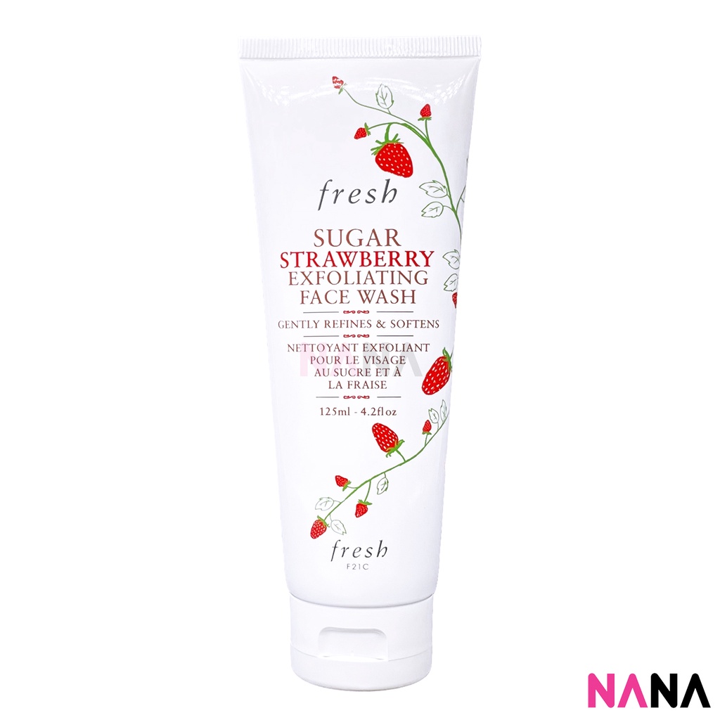 Fresh Sugar Strawberry Exfoliating Face Wash 125ml Shopee Malaysia