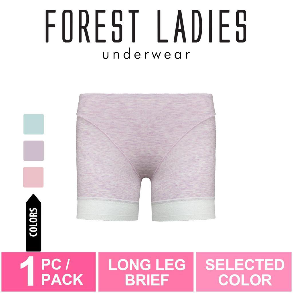 1 Piece ) Forest Ladies Bamboo Spandex Underwear Women Anti Chafing Long Leg  Brief, Seluar Dalam Wanita - OLD0012BB