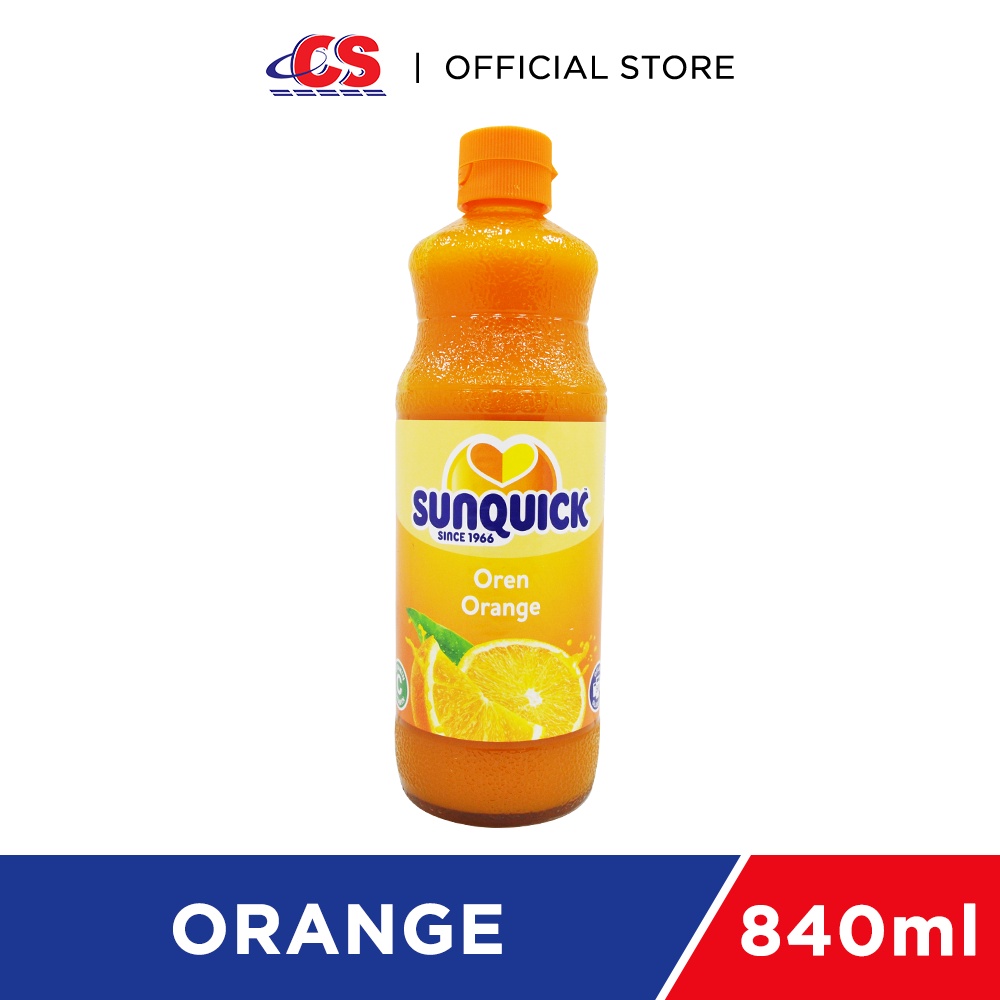 SUNQUICK Orange Cordial Drink 840ml Shopee Malaysia