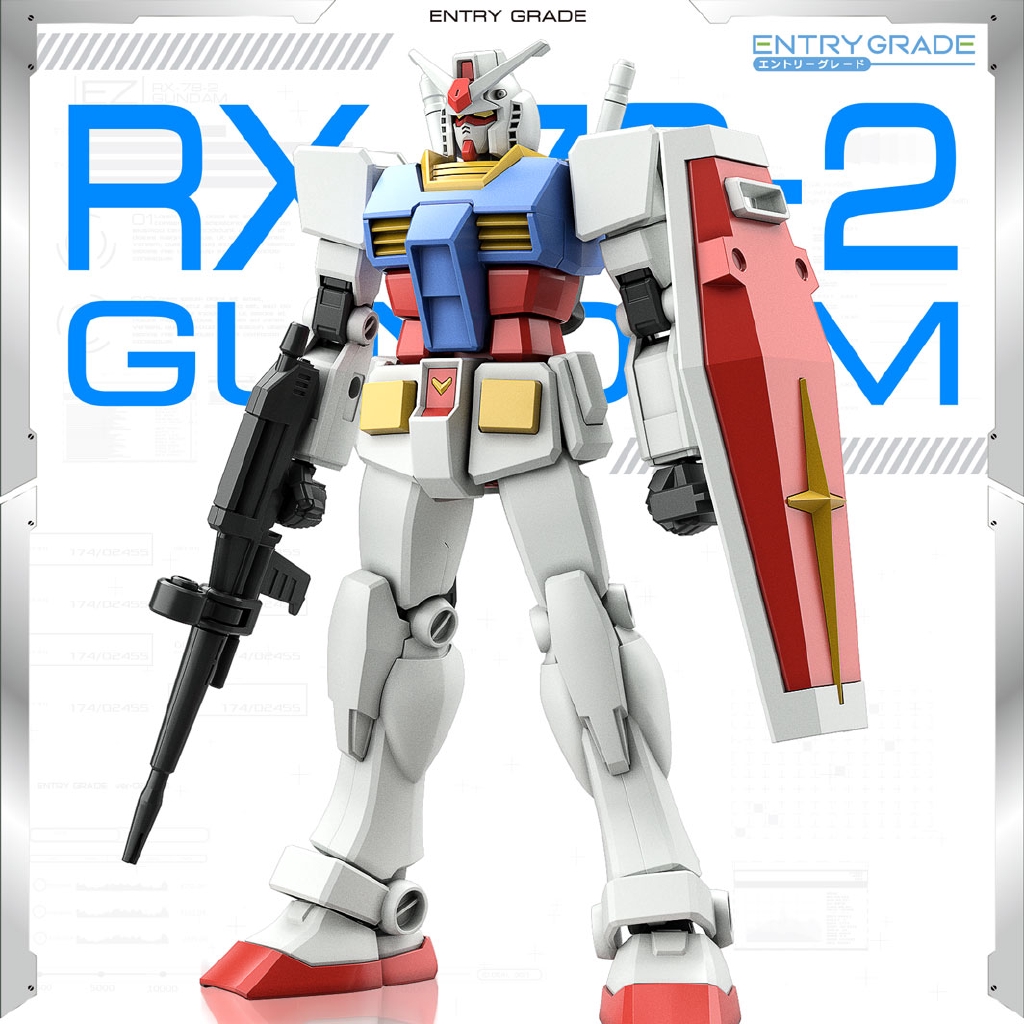 Bandai Entry Grade 1/144 RX-78-2 / RX78-2 / RX78 2 Gundam | Shopee Malaysia