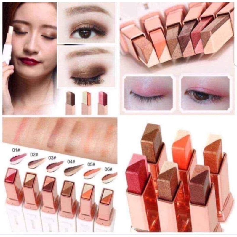 EYESHADOW STICK DOUBLE COLOUR eyeshadow magic alat pembayang mata Lukis ...