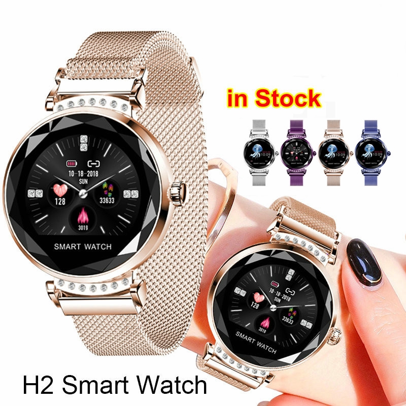 H2 Smart watch Waterproof Women Lady fashion Smartwatch Heart rate monitor Fitness Tracker Girl Gift Shopee Malaysia