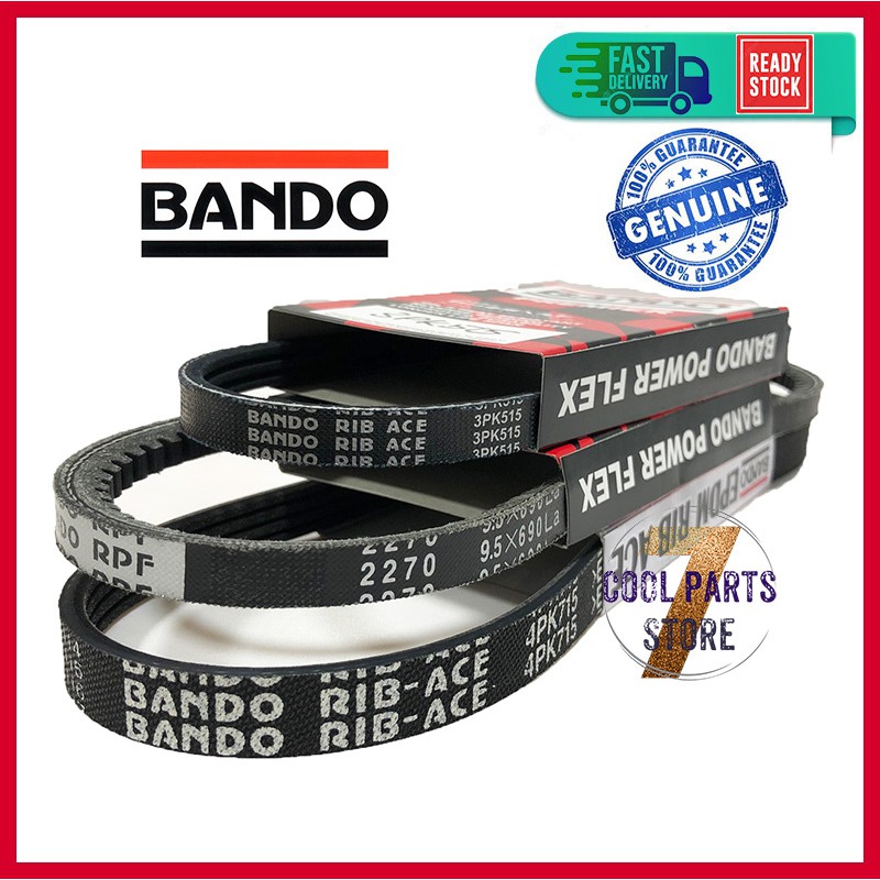 Perodua Kenari Kelisa Belt Alternator Power Steering Airon 4PK715