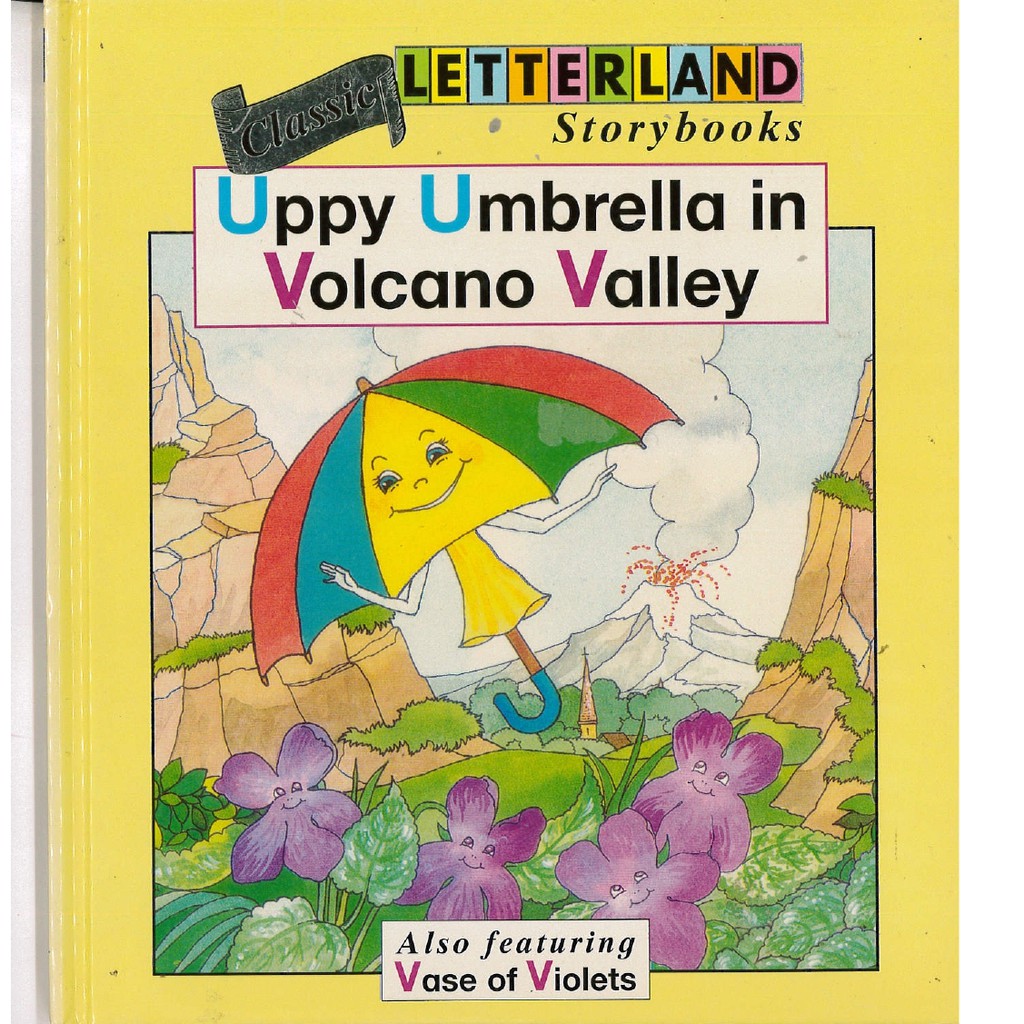 Uppy Umbrella in Volcano Valley | Classic Letterland Storybooks ...