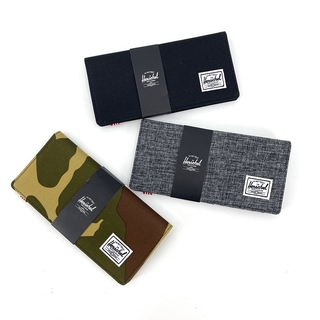 ▨☊ Supreme Men Stylish Canvas Long Wallet Casual Multi Card