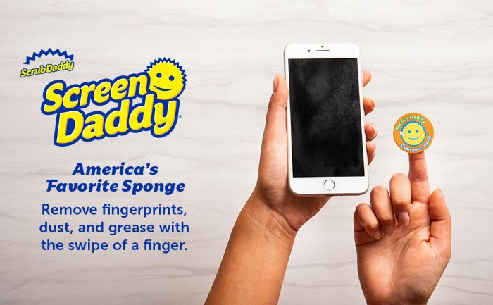 [Scrub Daddy MY] Screen Daddy Microfiber Screen Cleaner Wipe by Scrub ...