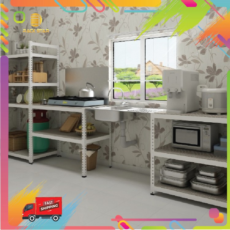 [READY STOCK ]Tabletop rack / rak dapur gas | Shopee Malaysia