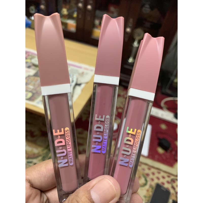 (3pcs) Lipmatte nude | Shopee Malaysia