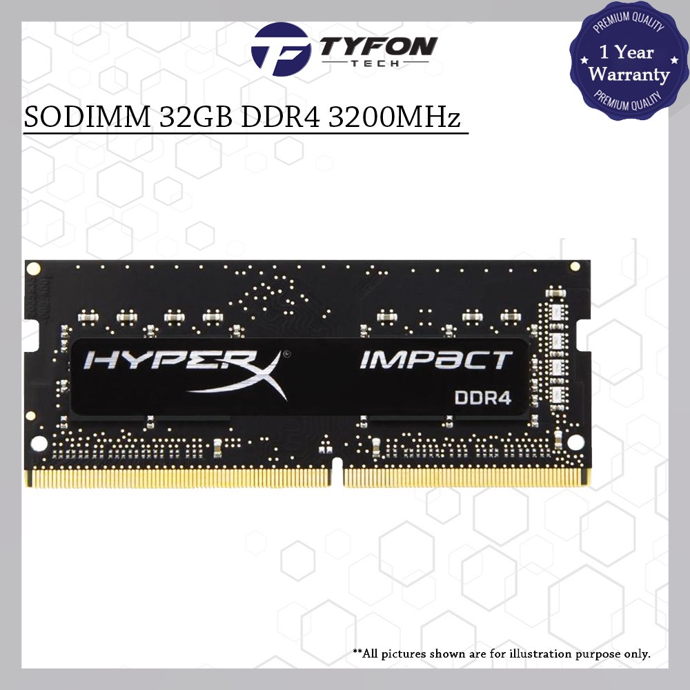 Kingston HyperX Impact HX432S20IB/32 SODIMM 32GB DDR4 3200MHz PC4