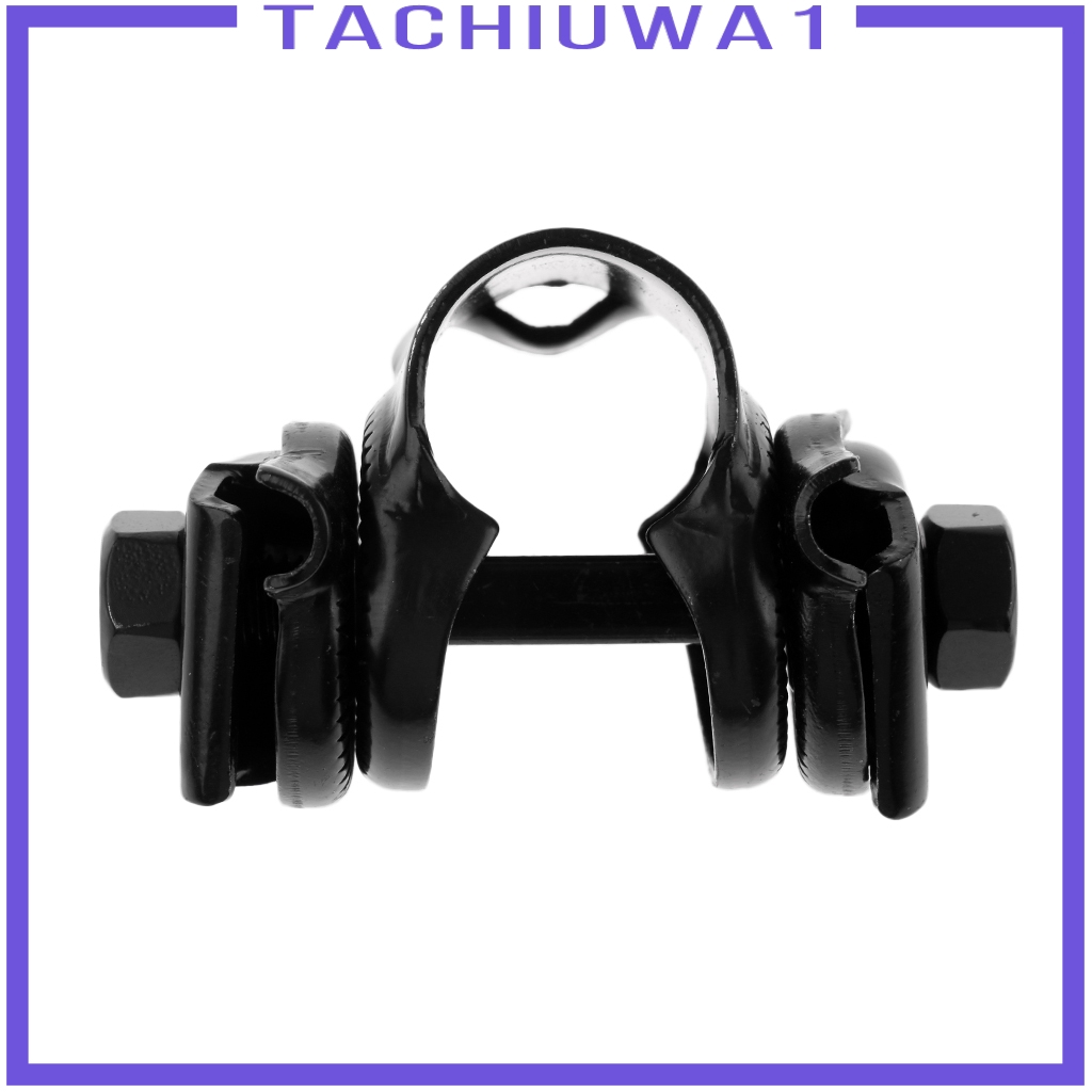 [tachiuwadcMY] New Black Steel Saddle Guts Seat Post Clamp 24mm Bike