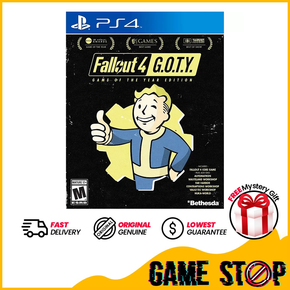 PS4 Fallout 4 GOTY Game Of The Year English Version | Shopee Malaysia