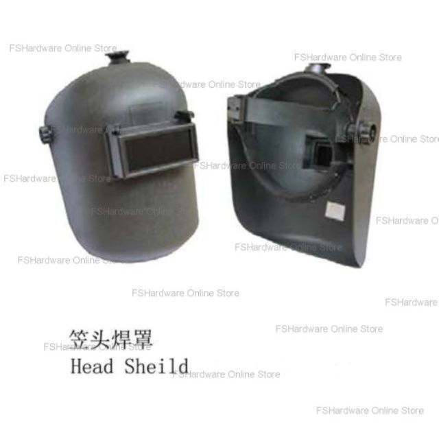 PVC Headshield Welding Helmet | Shopee Malaysia