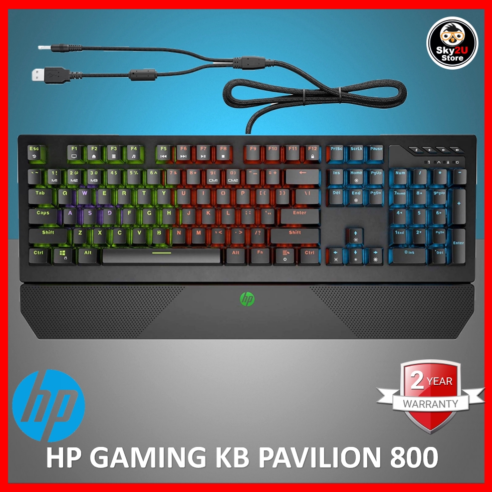 Teclado gaming discount hp pavilion 800