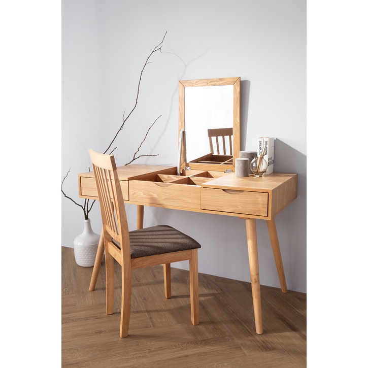 GLAMOR Makeup Table Dressing Table With Mirror Vanity Table Mirror ...