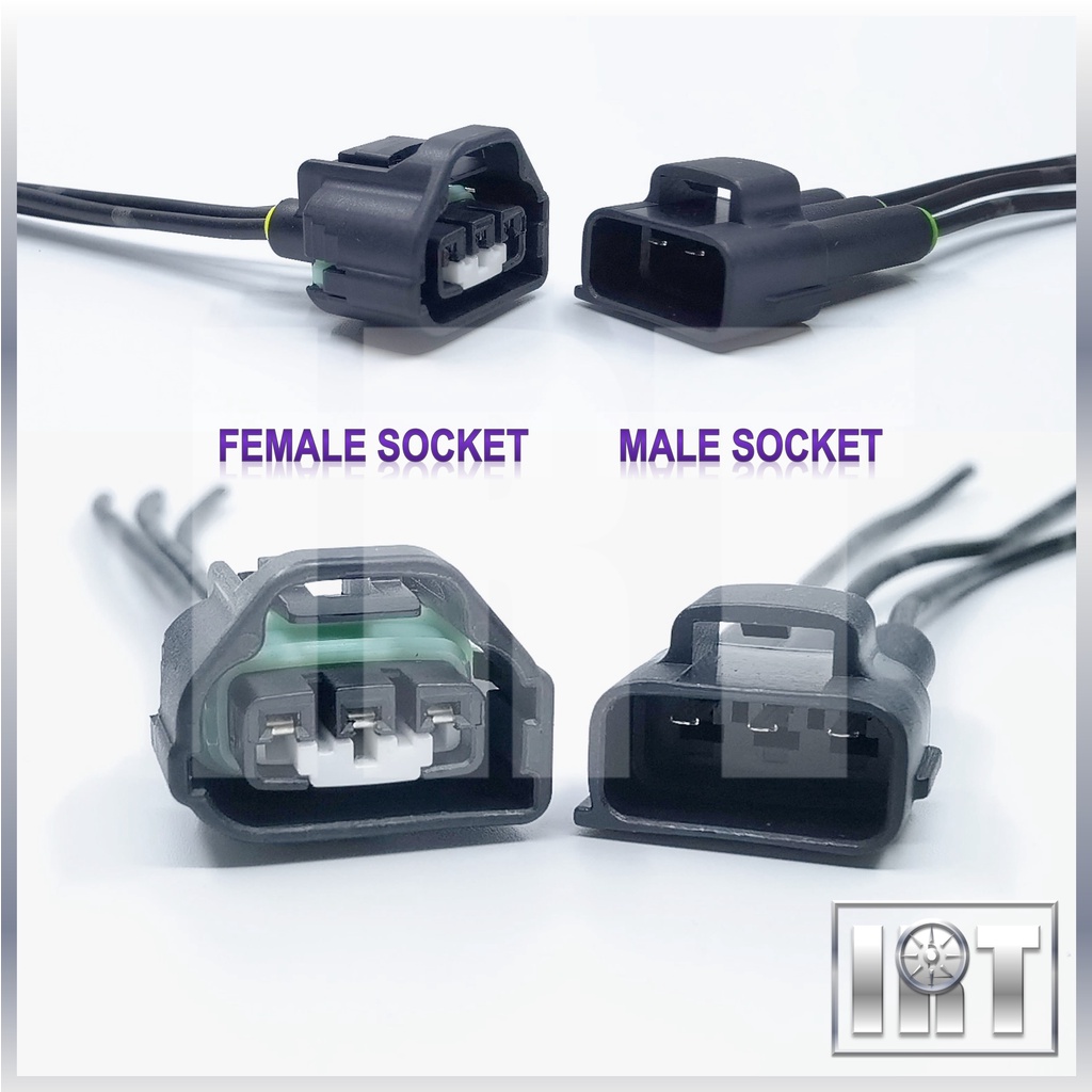 3 Pin Throttle Position TPS Sensor Body Plug Coil Socket Kembara Viva