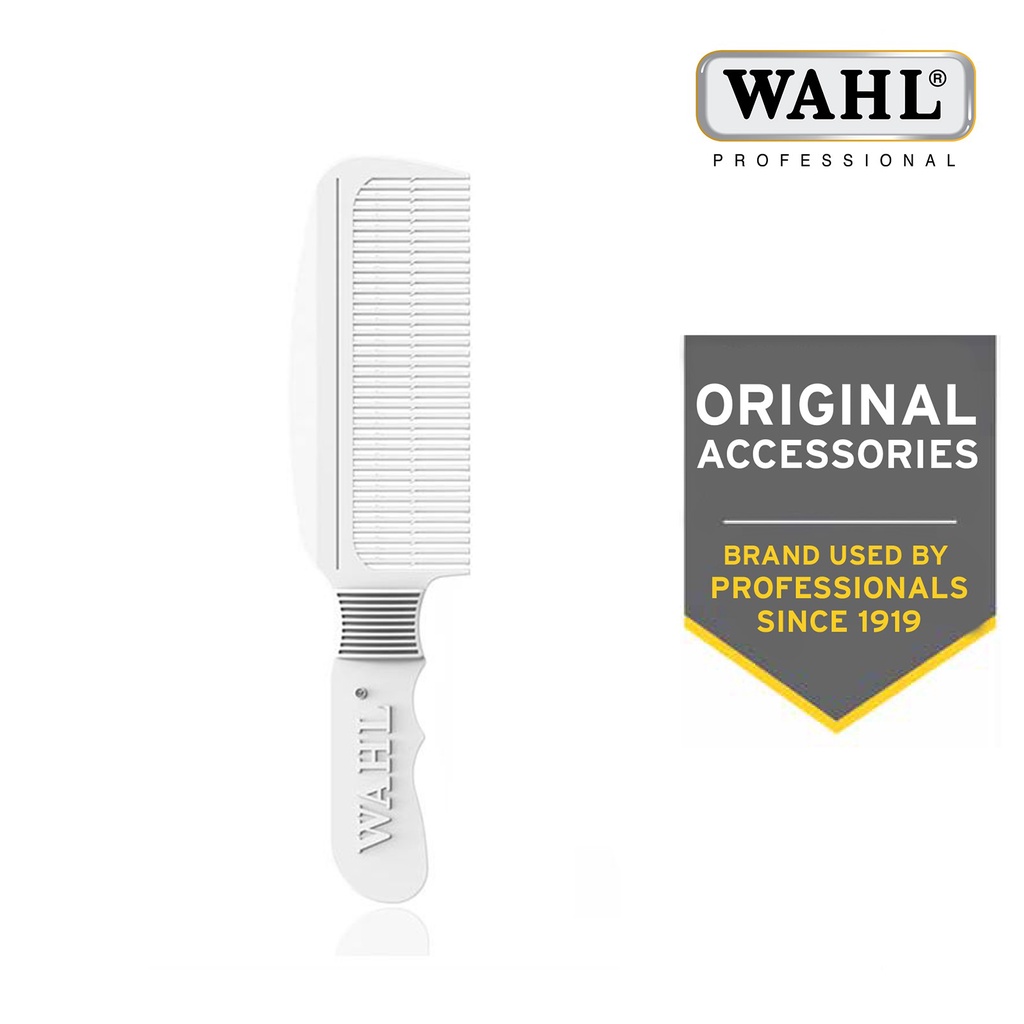WAHL Speed Comb Flat Top Black White Original | Shopee Malaysia