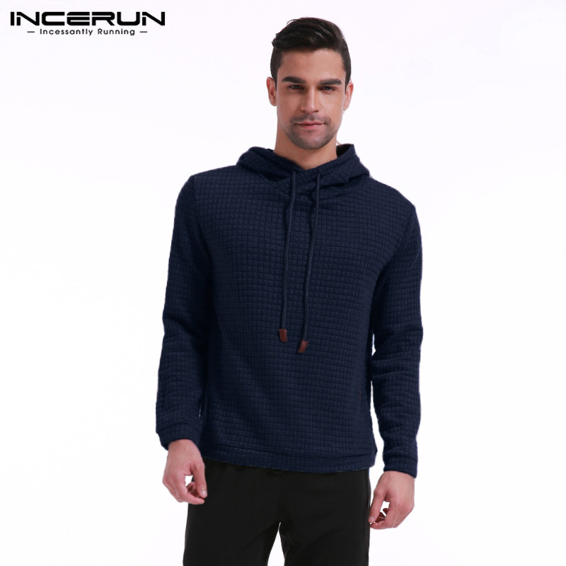 Incerun men's winter hoodie sale