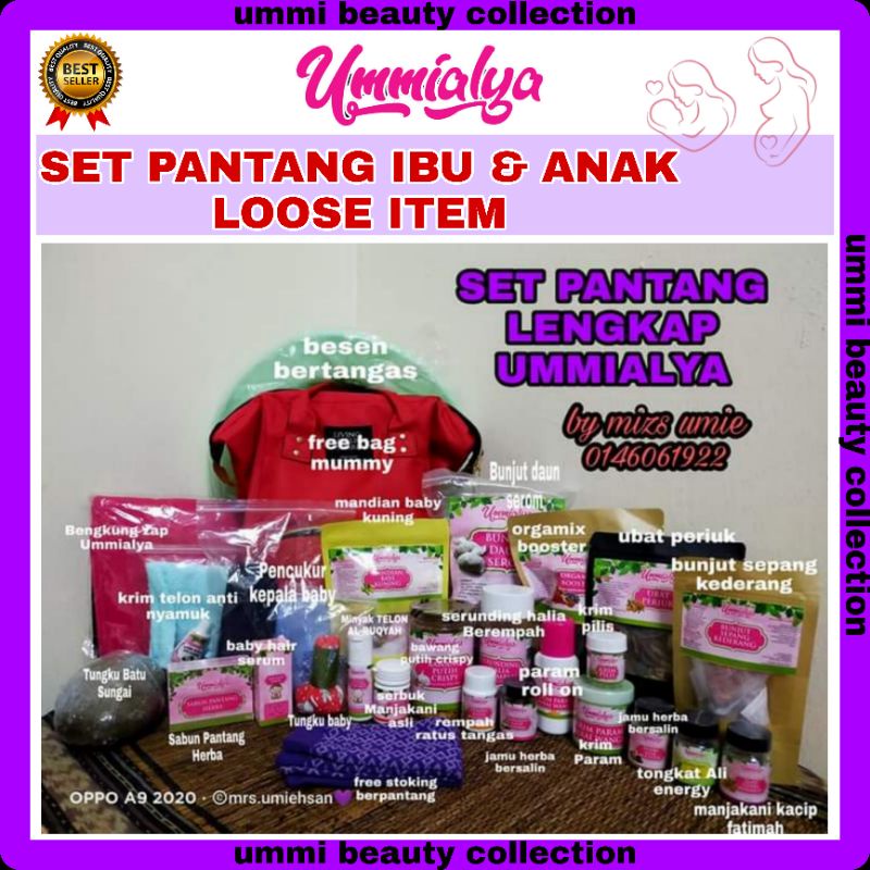 Ummialya Set Pantang Set Bersalin Set Laboukit Exp 2025 Shopee Malaysia