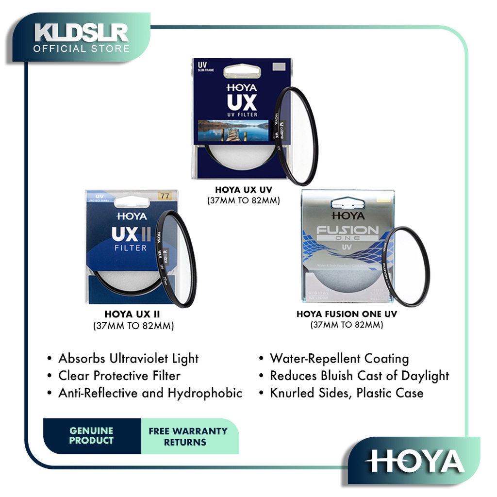 Filtro Hoya Circular UX Polarizzatore 37mm – Perfetto Per Foto Senza Riflessi, Idrorepellente - 2