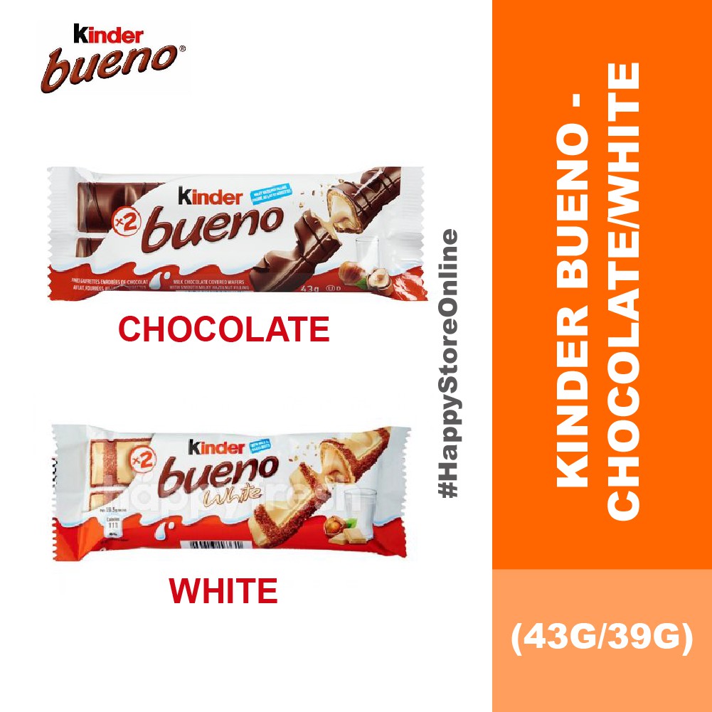 Kinder Bueno - Chocolate/White (43g/39g) | Shopee Malaysia