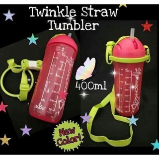 Tupperware Twinkle Straw Tumbler for Kids (400mL, 14oz)