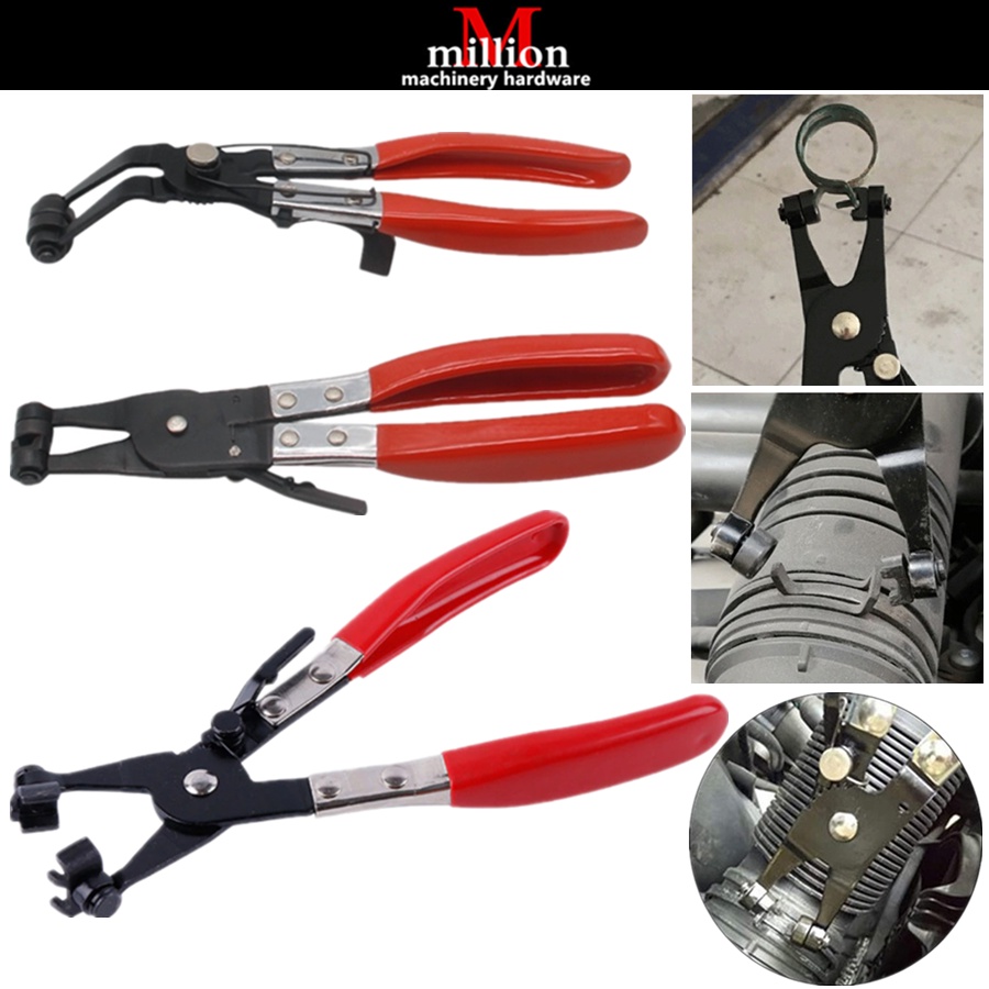 Car Water Pipe Hose Removal Tool Flat Band Ring Type Hose Clamp Pliers